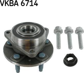 SKF VKBA 6714 - Комплект подшипника ступицы колеса parts5.com