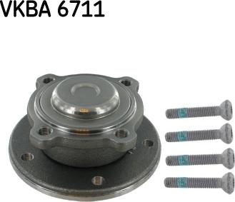 SKF VKBA 6711 - Wheel hub, bearing Kit parts5.com