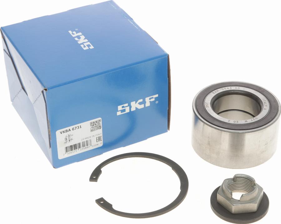 SKF VKBA 6731 - Комплект подшипника ступицы колеса parts5.com