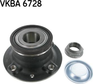 SKF VKBA 6728 - Комплект подшипника ступицы колеса parts5.com