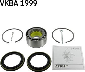 SKF VKBA 1999 - Комплект подшипника ступицы колеса parts5.com