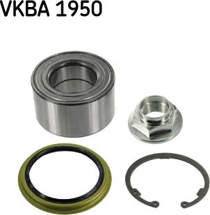 SKF VKBA 1950 - Комплект подшипника ступицы колеса parts5.com