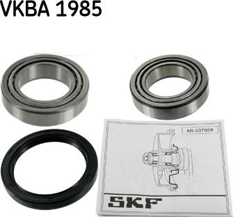 SKF VKBA 1985 - Комплект подшипника ступицы колеса parts5.com