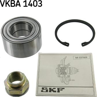 SKF VKBA 1403 - Комплект подшипника ступицы колеса parts5.com