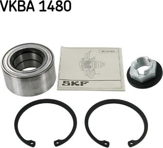 SKF VKBA 1480 - Комплект подшипника ступицы колеса parts5.com