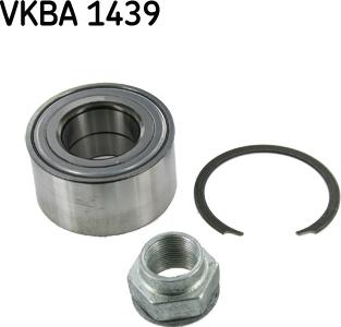 SKF VKBA 1439 - Комплект подшипника ступицы колеса parts5.com