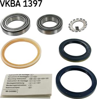 SKF VKBA 1397 - Wheel hub, bearing Kit parts5.com