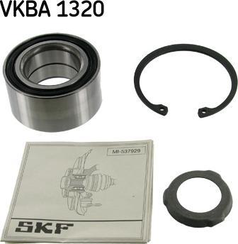 SKF VKBA 1320 - Комплект подшипника ступицы колеса parts5.com