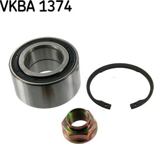SKF VKBA 1374 - Комплект подшипника ступицы колеса parts5.com