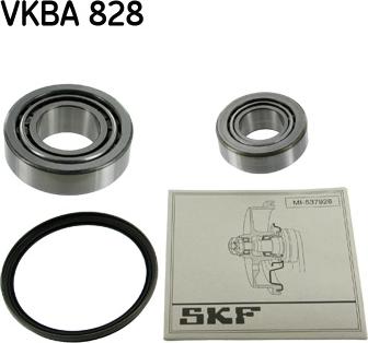 SKF VKBA 828 - Комплект подшипника ступицы колеса parts5.com