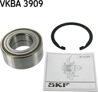 SKF VKBA 3909 - Комплект подшипника ступицы колеса parts5.com