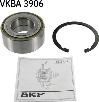 SKF VKBA 3906 - Комплект подшипника ступицы колеса parts5.com