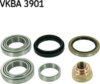 SKF VKBA 3901 - Комплект подшипника ступицы колеса parts5.com