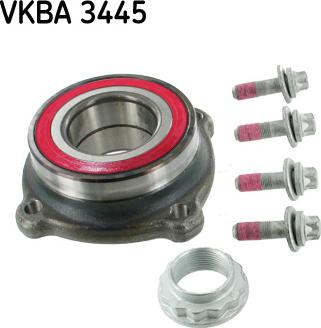 SKF VKBA 3445 - Комплект подшипника ступицы колеса parts5.com