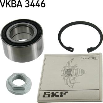 SKF VKBA 3446 - Комплект подшипника ступицы колеса parts5.com