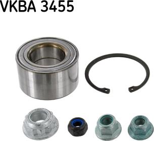 SKF VKBA 3455 - Комплект подшипника ступицы колеса parts5.com