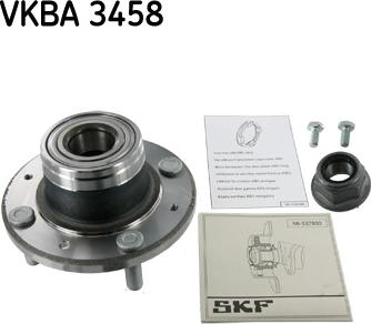 SKF VKBA 3458 - Комплект подшипника ступицы колеса parts5.com