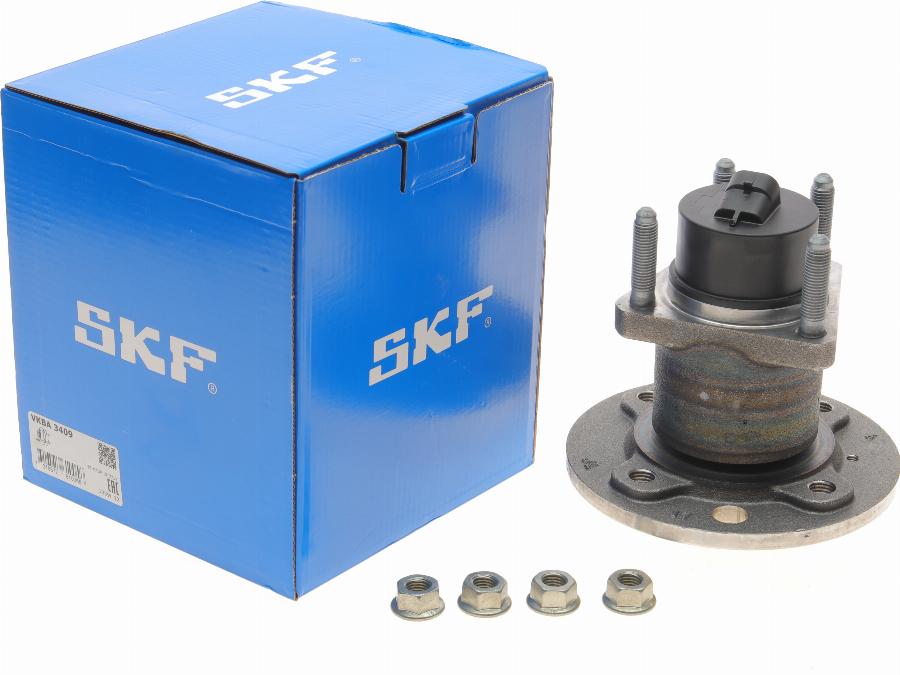 SKF VKBA 3409 - Ступица колеса, поворотный кулак parts5.com