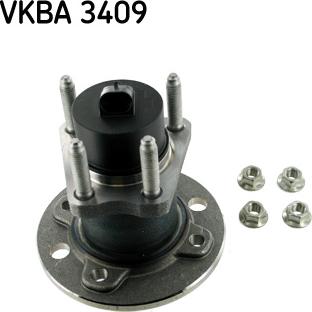 SKF VKBA 3409 - Ступица колеса, поворотный кулак parts5.com