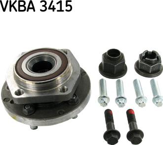 SKF VKBA 3415 - Комплект подшипника ступицы колеса parts5.com