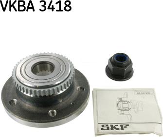 SKF VKBA 3418 - Комплект подшипника ступицы колеса parts5.com