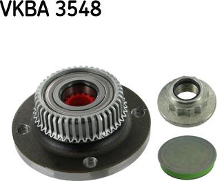 SKF VKBA 3548 - Комплект подшипника ступицы колеса parts5.com