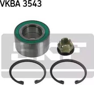 SKF VKBA 3543 - Комплект подшипника ступицы колеса parts5.com