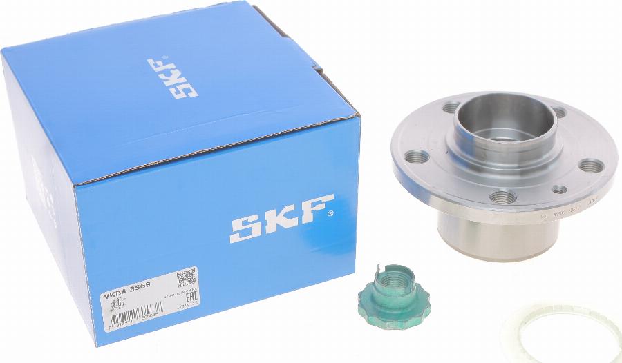 SKF VKBA 3569 - Комплект подшипника ступицы колеса parts5.com