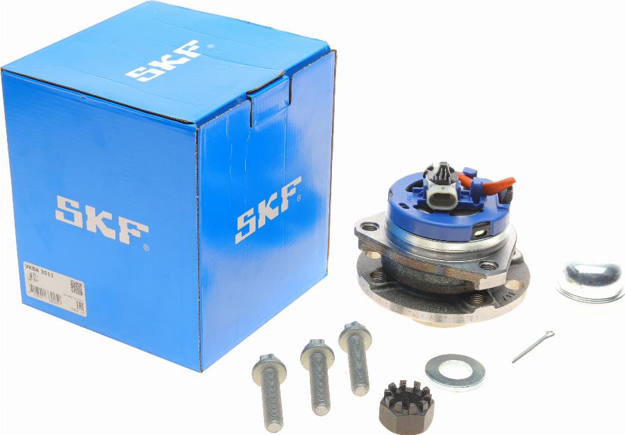 SKF VKBA 3511 - Комплект подшипника ступицы колеса parts5.com