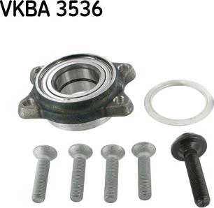 SKF VKBA 3536 - Комплект подшипника ступицы колеса parts5.com