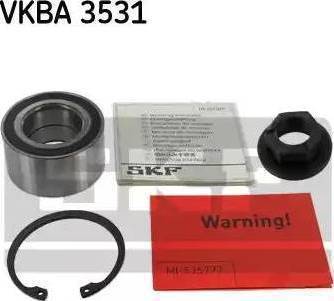 SKF VKBA 6856 - Комплект подшипника ступицы колеса parts5.com