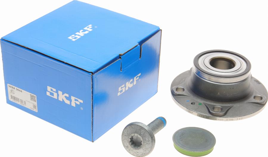 SKF VKBA 3644 - Комплект подшипника ступицы колеса parts5.com