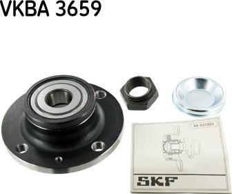 SKF VKBA 3659 - Комплект подшипника ступицы колеса parts5.com