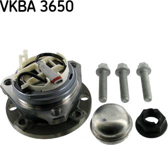 SKF VKBA 3650 - Комплект подшипника ступицы колеса parts5.com