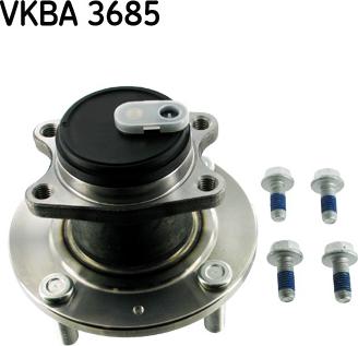 SKF VKBA 3685 - Комплект подшипника ступицы колеса parts5.com