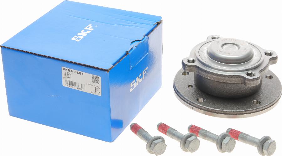 SKF VKBA 3681 - Комплект подшипника ступицы колеса parts5.com