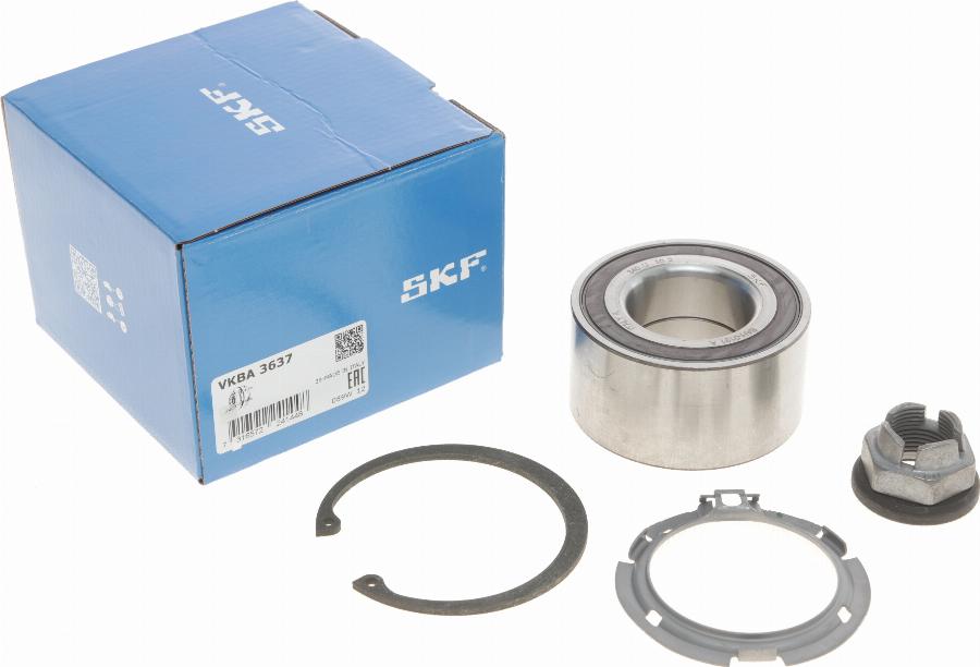 SKF VKBA 3637 - Комплект подшипника ступицы колеса parts5.com