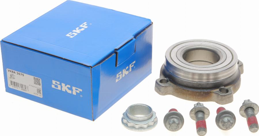 SKF VKBA 3675 - Комплект подшипника ступицы колеса parts5.com