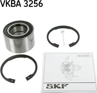 SKF VKBA 3256 - Комплект подшипника ступицы колеса parts5.com