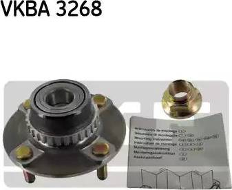 SKF VKBA 3268 - Ступица колеса, поворотный кулак parts5.com