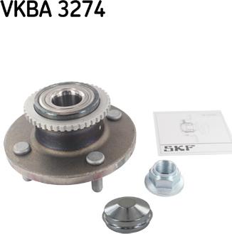 SKF VKBA 3274 - Комплект подшипника ступицы колеса parts5.com