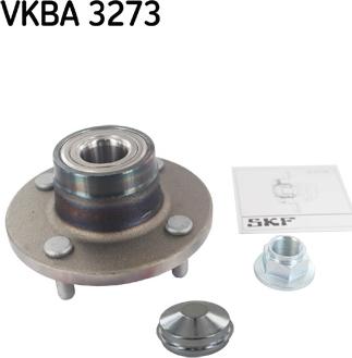 SKF VKBA 3273 - Комплект подшипника ступицы колеса parts5.com