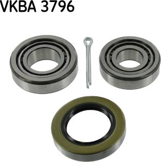 SKF VKBA 3796 - Комплект подшипника ступицы колеса parts5.com