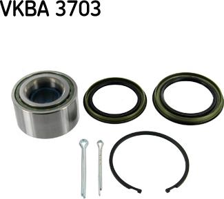 SKF VKBA 3703 - Комплект подшипника ступицы колеса parts5.com