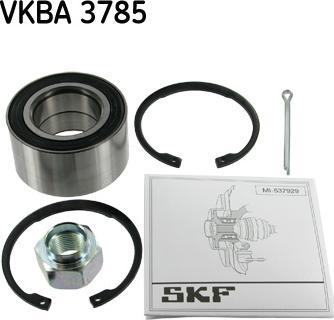 SKF VKBA 3785 - Комплект подшипника ступицы колеса parts5.com