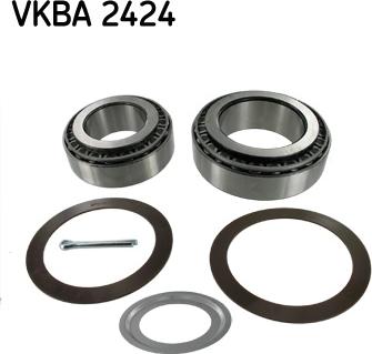 SKF VKBA 2424 - Комплект подшипника ступицы колеса parts5.com