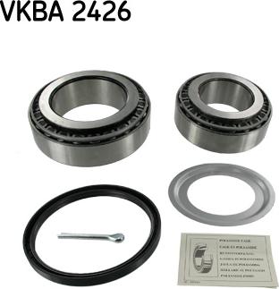 SKF VKBA 2426 - Комплект подшипника ступицы колеса parts5.com