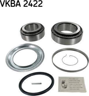 SKF VKBA 2422 - Комплект подшипника ступицы колеса parts5.com