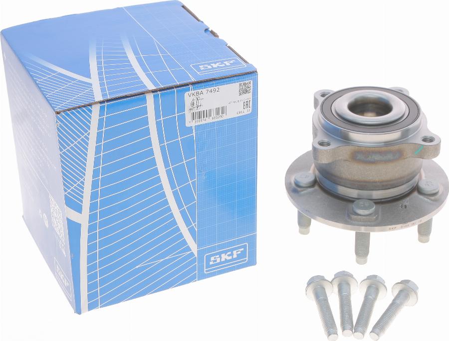 SKF VKBA 7492 - Комплект подшипника ступицы колеса parts5.com