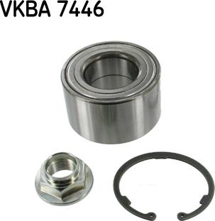 SKF VKBA 7446 - Комплект подшипника ступицы колеса parts5.com